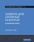 Subjects and Universal Grammar