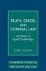 Truth Error and Criminal Law