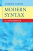 Modern Syntax