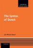 The Syntax of Dutch