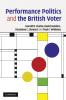 Performance Politics and the British Voter