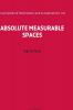 Absolute Measurable Spaces