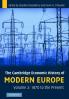 The Cambridge Economic History of Modern Europe Volume 2