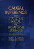 Causal Inference for Statistics Social and Biomedical             Sciences