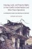 Housing Land and Property Rights in Post-Conflict United Nations and Other Peace Operations