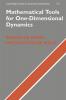 Mathematical Tools for One-Dimensional Dynamics