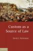 Custom as a Source of Law