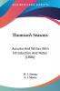 Thomson's Seasons: Autumn and Winter With Introduction and Notes: Autumn And Winter With Introduction And Notes (1886)