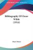 Bibliography Of Oscar Wilde
