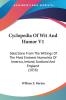 Cyclopedia Of Wit And Humor: Selections from the Writings of the Most Eminent Humorists of America Ireland Scotland and England: Selections From The ... America Ireland Scotland And England (1858)