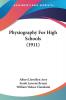 Physiography For High Schools