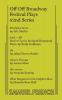 Off Off Broadway Festival Plays 42nd Series