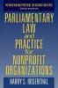 Parliamentary Law and Practice for Nonprofit Organizations