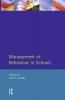 Management of Behaviour in Schools