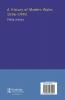 History of Modern Wales 1536-1990