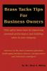 Brass Tacks Tips for Business Owners