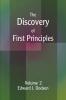 The Discovery of First Principles
