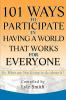 101 Ways to Participate in Having a World that Works for Everyone