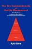 The Ten Commandments of Quality Management