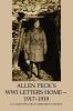 Allen Peck's WWI Letters Home - 1917-1919