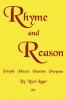 Rhyme and Reason