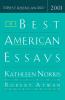 The Best American Essays