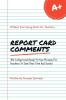 Report Card Comments