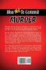 How Not To Commit Murder: Going Straight Can Be Murder