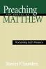 Preaching the Gospel of Matthew: Proclaiming God's Presence