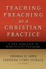 Teaching Preaching as a Christian Practice
