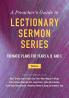 The Preacher's Guide to Lectionary Sermon Series Vol. 2