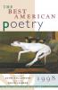 The Best American Poetry 1998