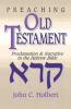 Preaching Old Testament