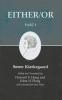 Kierkegaard's Writing III Part I