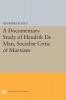Documentary Study of Hendrik de Man Socialist Critic of Marxism