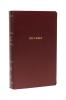 NKJV Gift and Award Bible Leather-Look Burgundy Red Letter Edition