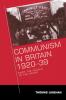 Communism in Britain 1920-39