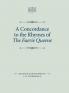 A concordance to the rhymes of The Faerie Queene