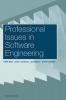 Professional Issues in Software Engineering