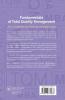 Fundamentals of Total Quality Management