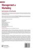 Management of Marketing