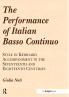 Performance of Italian Basso Continuo