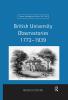 British University Observatories 1772–1939