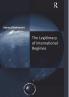 Legitimacy of International Regimes
