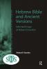 Hebrew Bible and Ancient Versions