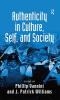 Authenticity in Culture Self and Society
