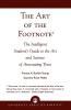 Art of the Footnote