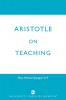 Aristotle on Teaching