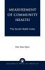 Measurement of Community Health