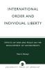 International Order and Individual Liberty